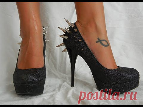 Дело было вечером, делать было нечего (нарядный декор обуви) / Обувь / Модный сайт о стильной переделке одежды и интерьера