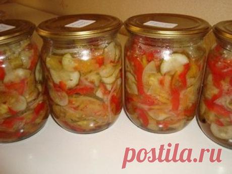 10 вкусненных салатов на зиму!

1. Салат на зиму из кабачков и баклажан(готовила в мультиварке)

Ингредиенты
Показать полностью…