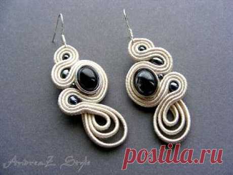 Andrea.Z Style: Cercei soutache S0080