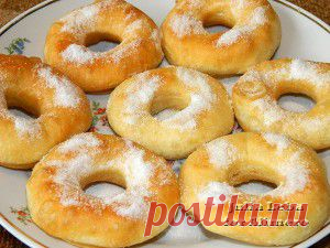Вкусные и быстрые пончики