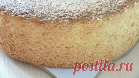 Самый пышный бисквит - Простые рецепты Овкусе.ру