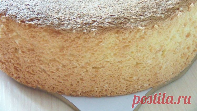 Самый пышный бисквит - Простые рецепты Овкусе.ру