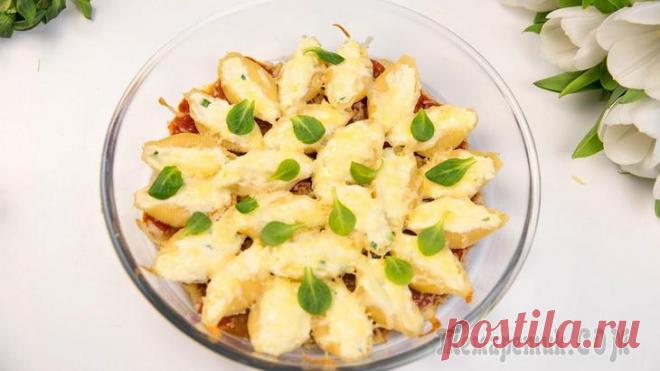 Что приготовить на ужин на скорую руку - Быстрый и вкусный ужин или обед ✳️ФАРШИРОВАННЫЕ РАКУШКИИнгредиенты: - Макароны для фарширования - 500гр. рикотты - Яйцо - Пучок зелени - Томатный соус - 50гр. сыраМакароны отвариваем до состояния аль денте. В миске смешиваем рикотту...