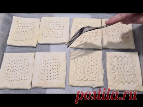 Теперь ВСЕГДА ПОКУПАЮ готовое СЛОЕНОЕ ТЕСТО 💯 Быстрее любых ПИРОЖКОВ 👉 ВЫ ВОСХИТИТЕСЬ КАК ПРОСТО