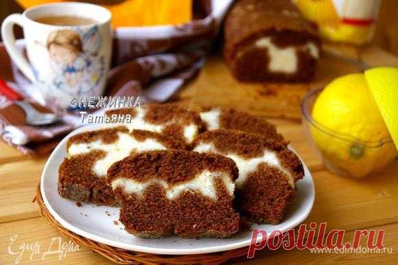 Манный пирог с тыквой и творожной начинкой. Ингредиенты: яйца куриные, сахар, ванилин | Официальный сайт кулинарных рецептов Юлии Высоцкой