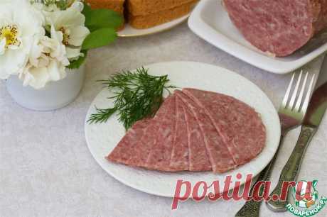 Колбаса в ветчиннице Кулинарный рецепт