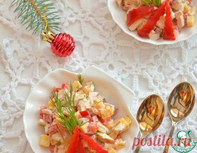 Салат "Куртизанка" – кулинарный рецепт
