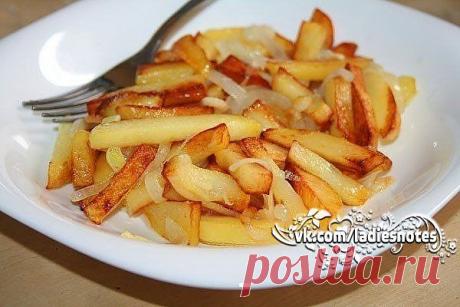 Несколько правил того, чтобы ваша жареная картошка получилась вкусной и красивой. | Женский журнал