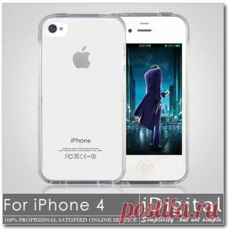 Мягкий силиконовый чехол для Apple iPhone 4 / 4S тпу силиконовый чехол купить на AliExpress