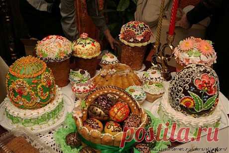 Пасхи и куличи..