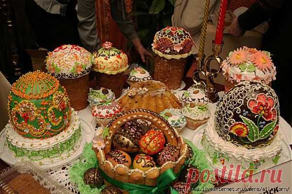 Пасхи и куличи..