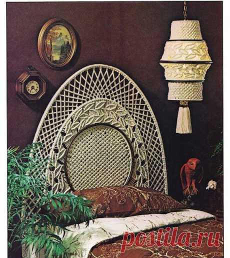 Необычная коллекция предметов интерьера в технике макраме - Ярмарка Мастеров - ручная работа, handmade