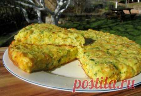 Пирог с кабачками и сыром | Краше Всех