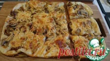 Пирог с грибами &quot;Заливной&quot;