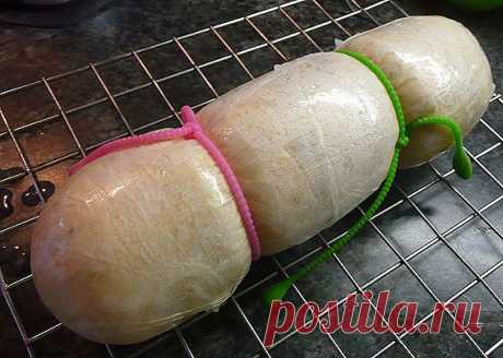 Куриная колбаса