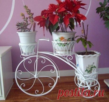 Креативные подставки для цветов