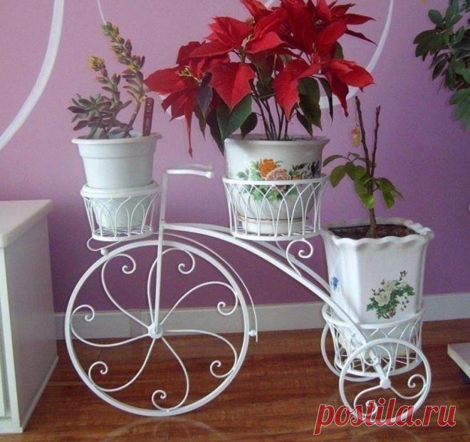 Креативные подставки для цветов