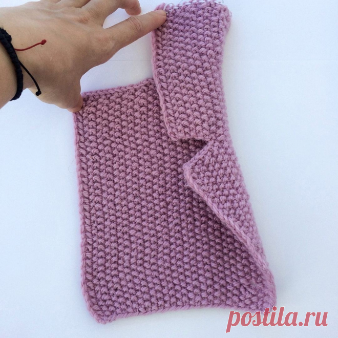 Вариант вязания английского воротника вместе с полочкой. Автор: Olika_made_it