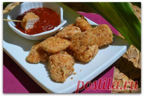 Домашние куриные наггетсы — Привет, Кухонька! Пошаговые рецепты с фотографиями