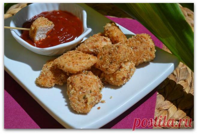 Домашние куриные наггетсы — Привет, Кухонька! Пошаговые рецепты с фотографиями