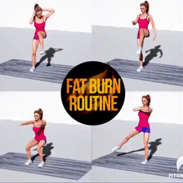 Сжигaeм кaлopии!!