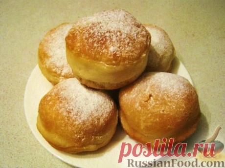 Рецепт: Классические пончики на RussianFood.com
