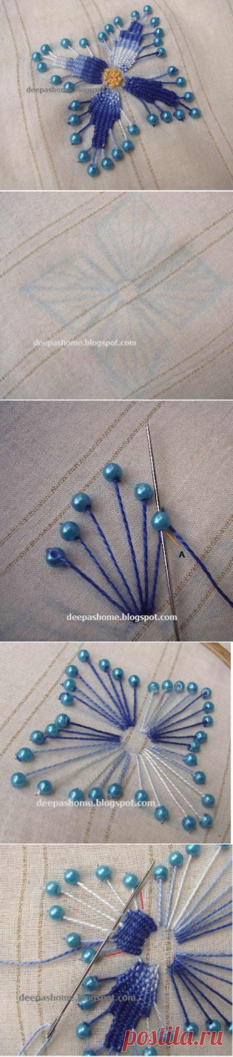 Необычная вышивка — Сделай сам, идеи для творчества - DIY Ideas