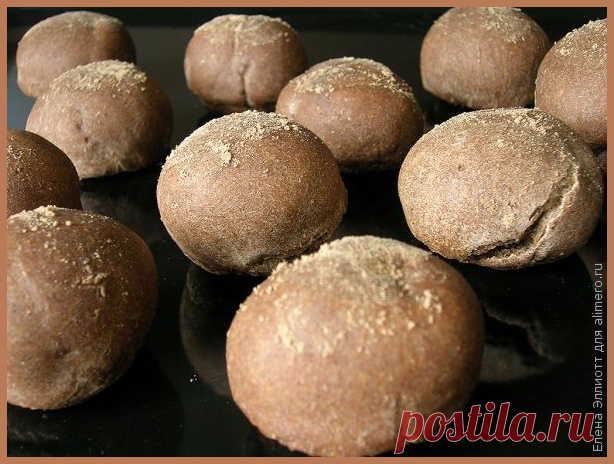 Льняные булочки с кориандром