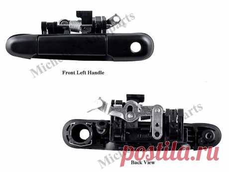 1991 94 Toyota Tercel Outside Door Handle Textured Black Front Left Quality | eBay