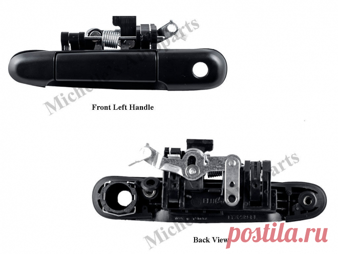 1991 94 Toyota Tercel Outside Door Handle Textured Black Front Left Quality | eBay