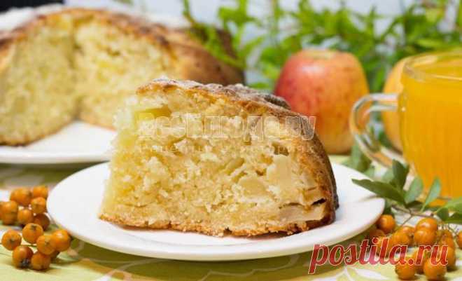 Манник с яблоками | Все Блюда