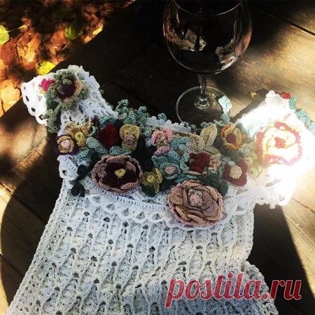 🌸🌹🌺🌿🌾🍷👗👗👗🌾🌺🌹🌸❤️❤️❤️ #vanessamontorostyle #vanessamontorocrochet ❤️❤️❤️
