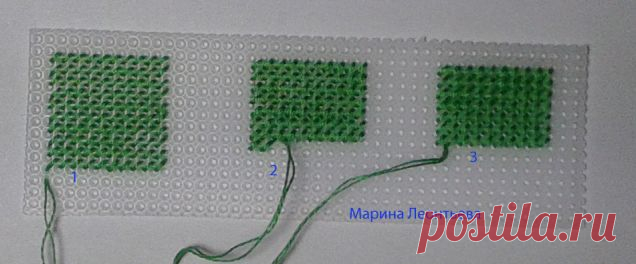 Немного о полукресте и петите / Вышивка / Вышивка крестом