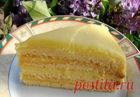 СКАЗОЧНО ВКУСНЫЙ ТОРТ С ТВОРОЖНЫМ ЗАВАРНЫМ КРЕМОМ