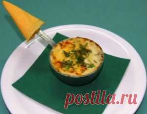 Жульен с шампиньонами