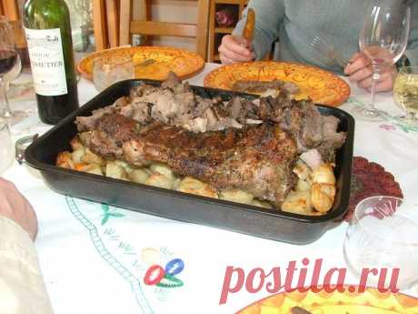 Записки мясника - Баранья нога (пафосный рецепт).
