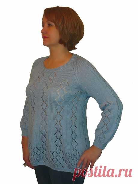 Расклешенная туника спицами в разделе Вяжем сами на verena.ru