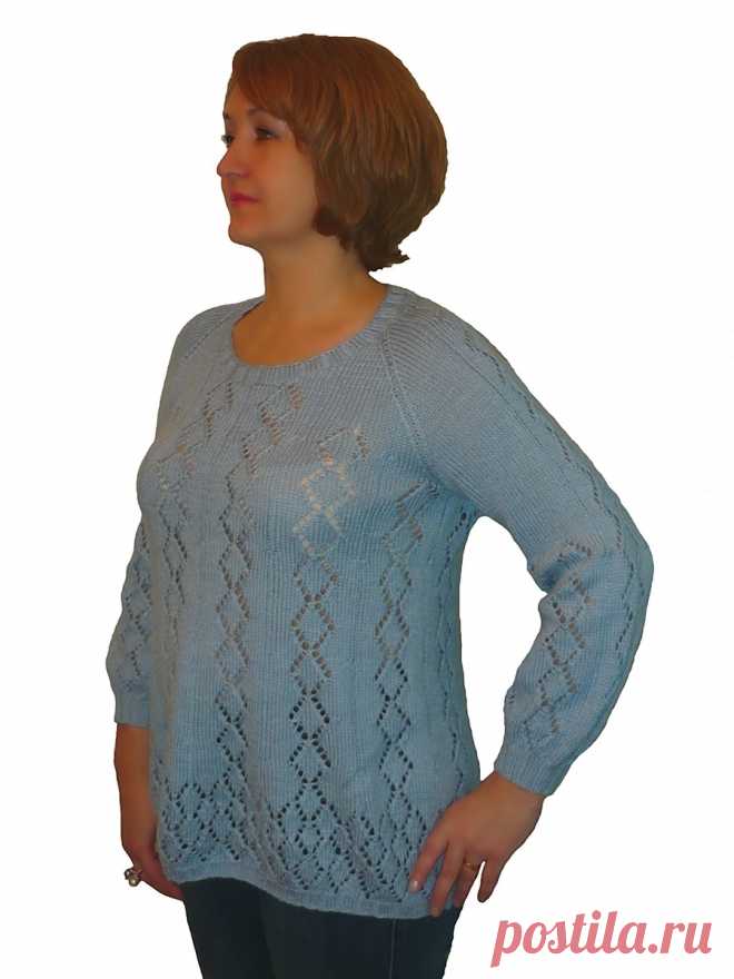 Расклешенная туника спицами в разделе Вяжем сами на verena.ru
