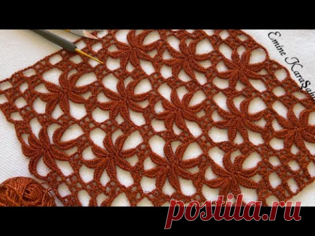 Very new crochet design. dress, tablecloth ,tunic, bag ,shawl pattern(close-up - detailed narration)
