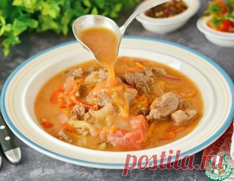 Гуляш из говядины со сладким перцем – кулинарный рецепт