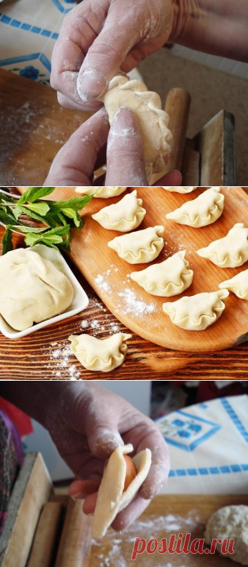 Лепим красивые вареники: "косичкой", "елочкой" и по-быстрому