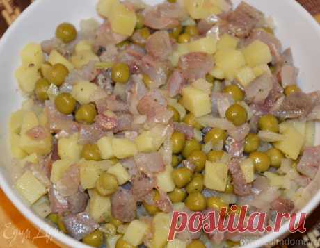 Русский рыбный салатик | Официальный сайт кулинарных рецептов Юлии Высоцкой