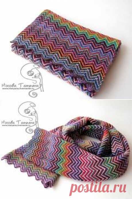 Ravelry: ntatyana's Шарф а-ля Миссони