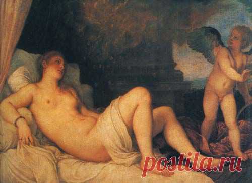 Тициан Даная - Bing Изображения