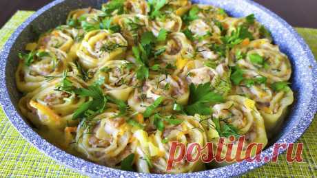 Мясные штрули, быстро и вкусно – пошаговый рецепт с фотографиями