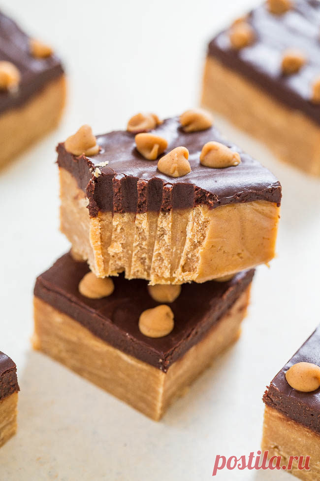 Buckeye Fudge - Averie Cooks