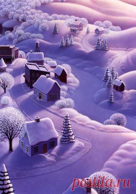 Зимняя сказка от Робин Молине