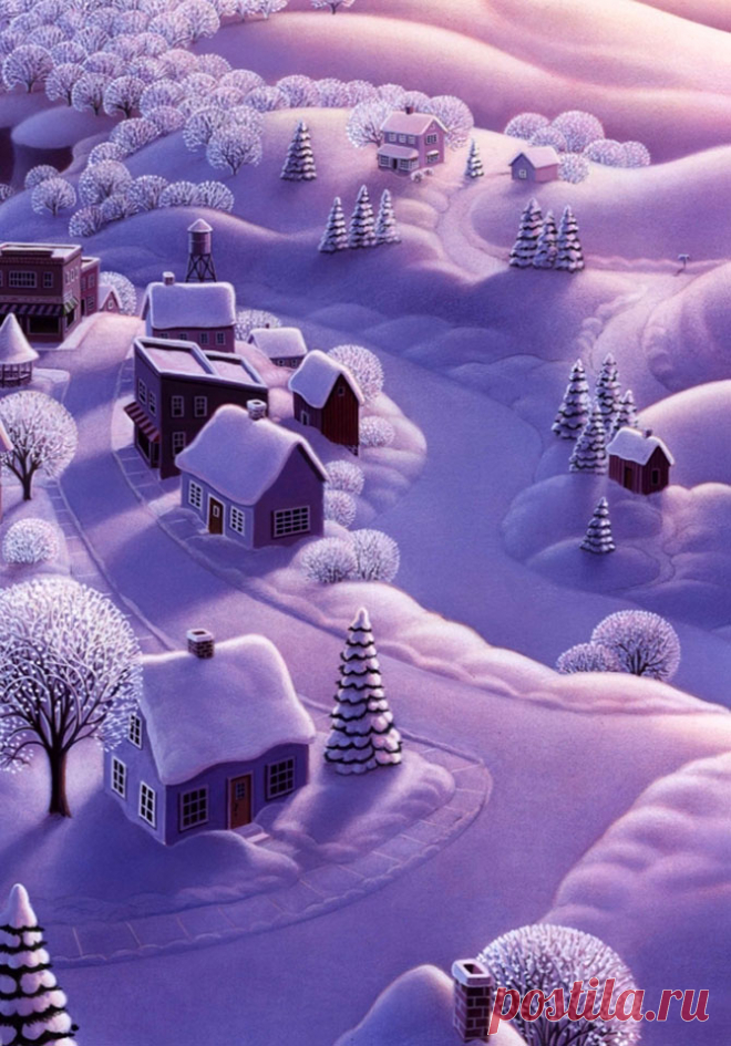 Зимняя сказка от Робин Молине