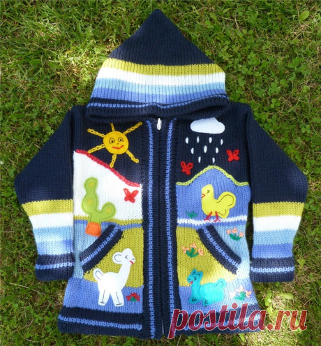Детская кофточка: ru_knitting