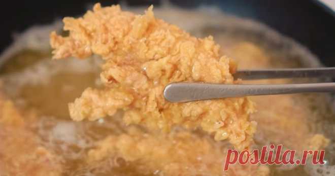 Цыпленок как в KFC, легко приготовить и дома